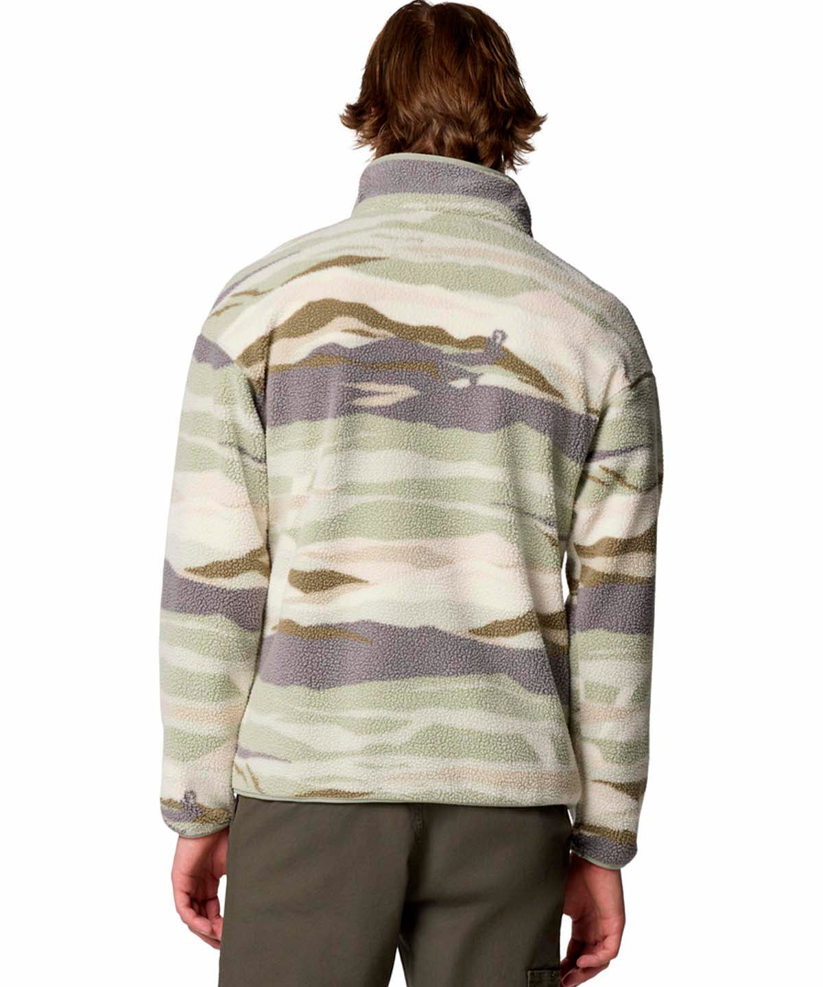 Polar Hombre Helvetia Snap Fleece Beige Columbia