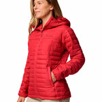 Parka Mujer Silver Falls II Hoodie Rojo Columbia