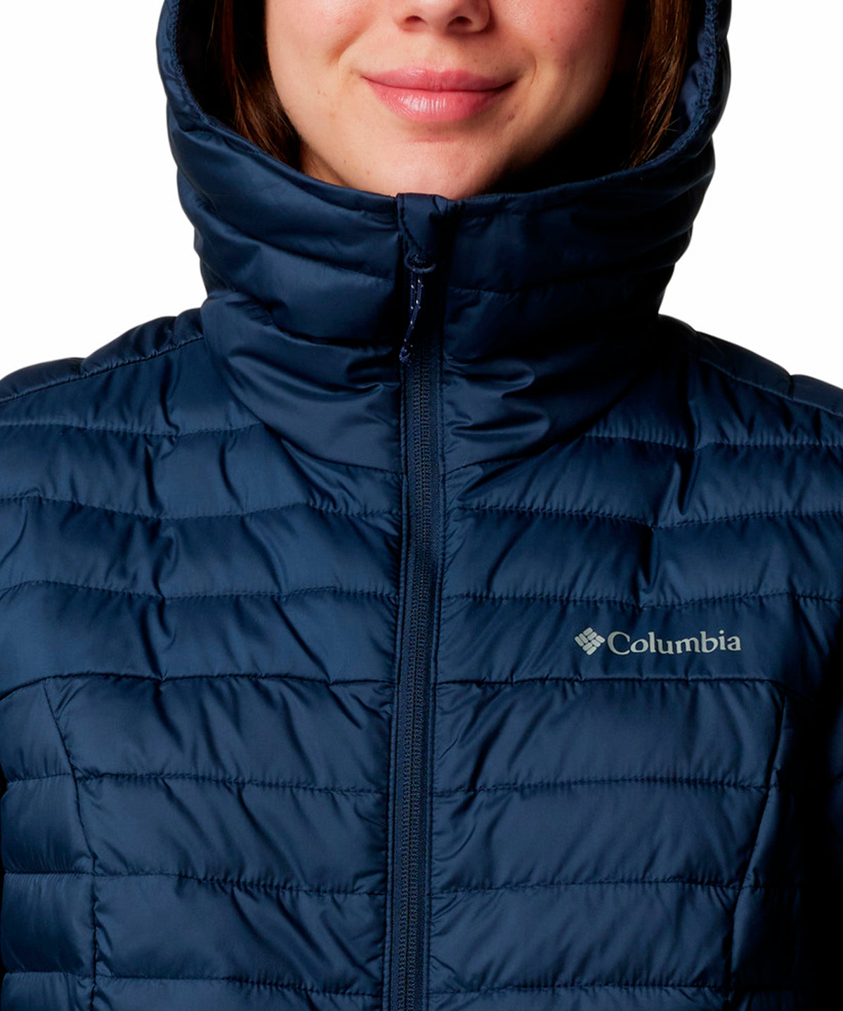 Parka Mujer Silver Falls II Hoodie Azul Columbia