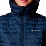 Parka Mujer Silver Falls II Hoodie Azul Columbia