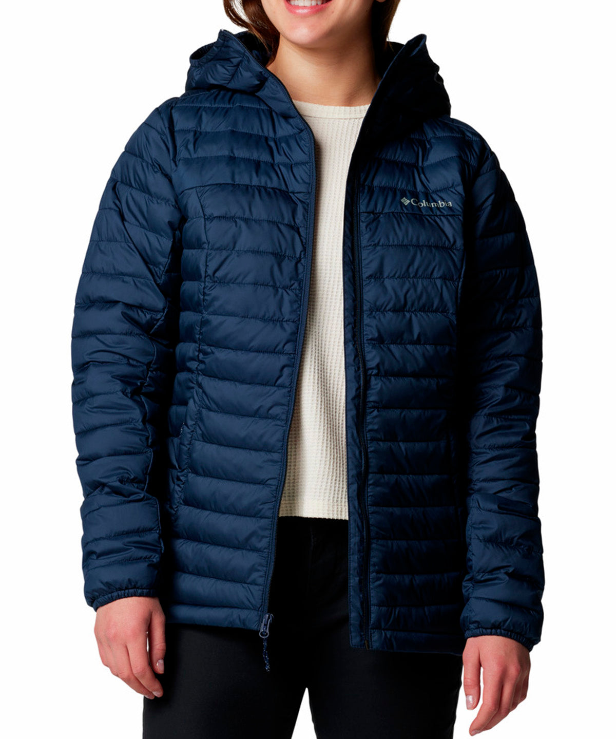 Parka Mujer Silver Falls II Hoodie Azul Columbia