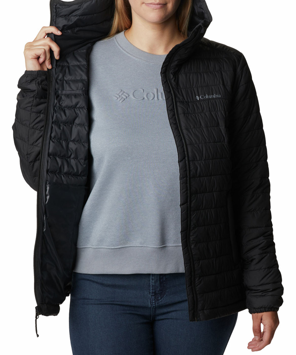 Parka Mujer Silver Falls II Negro Columbia