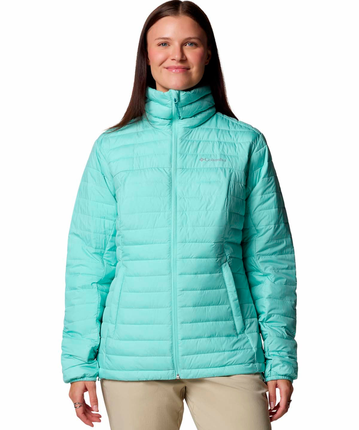 Parka Mujer Silver Falls II Full Verde Columbia