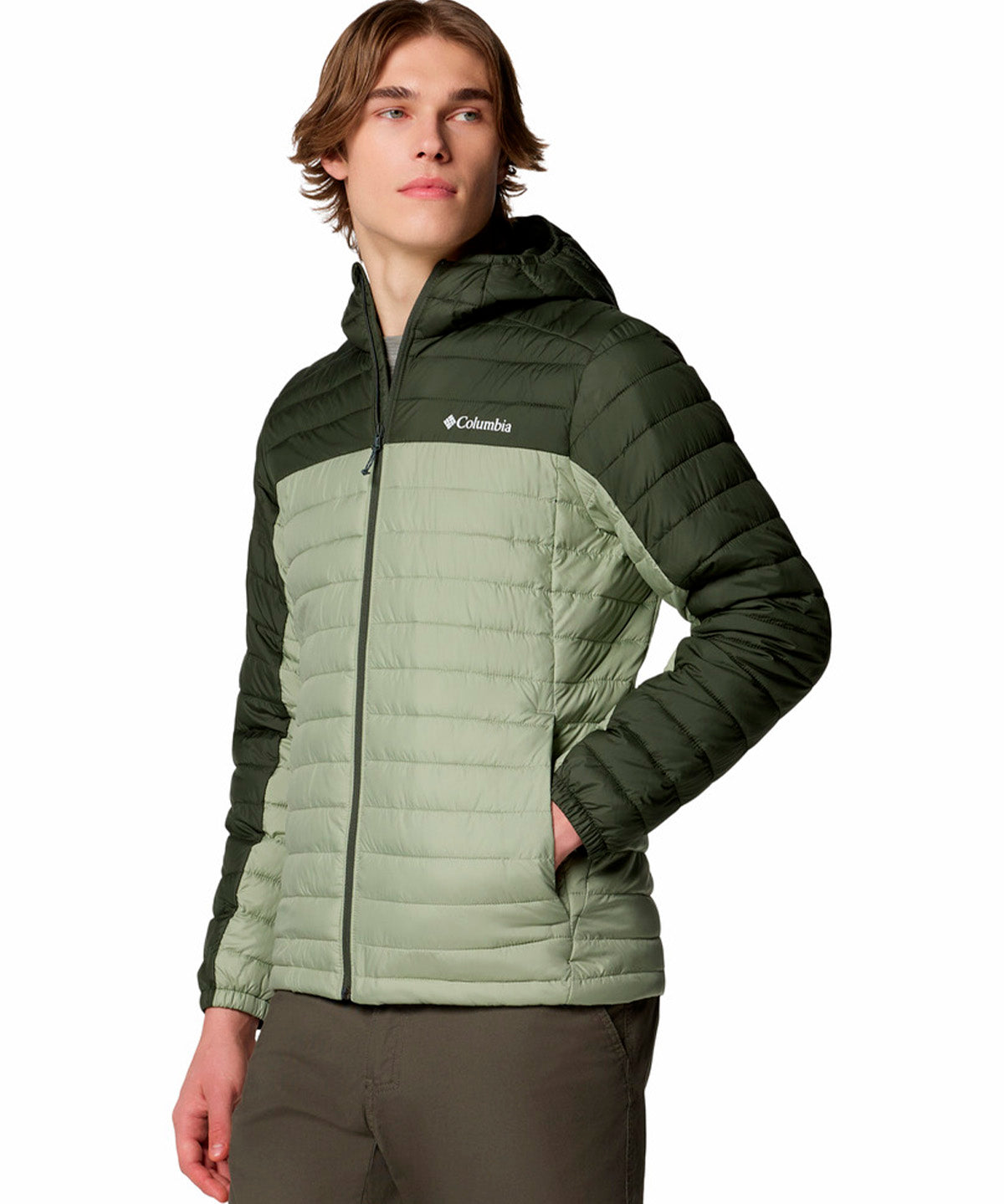 Parka Hombre Silver Falls II Hood Beige Columbia