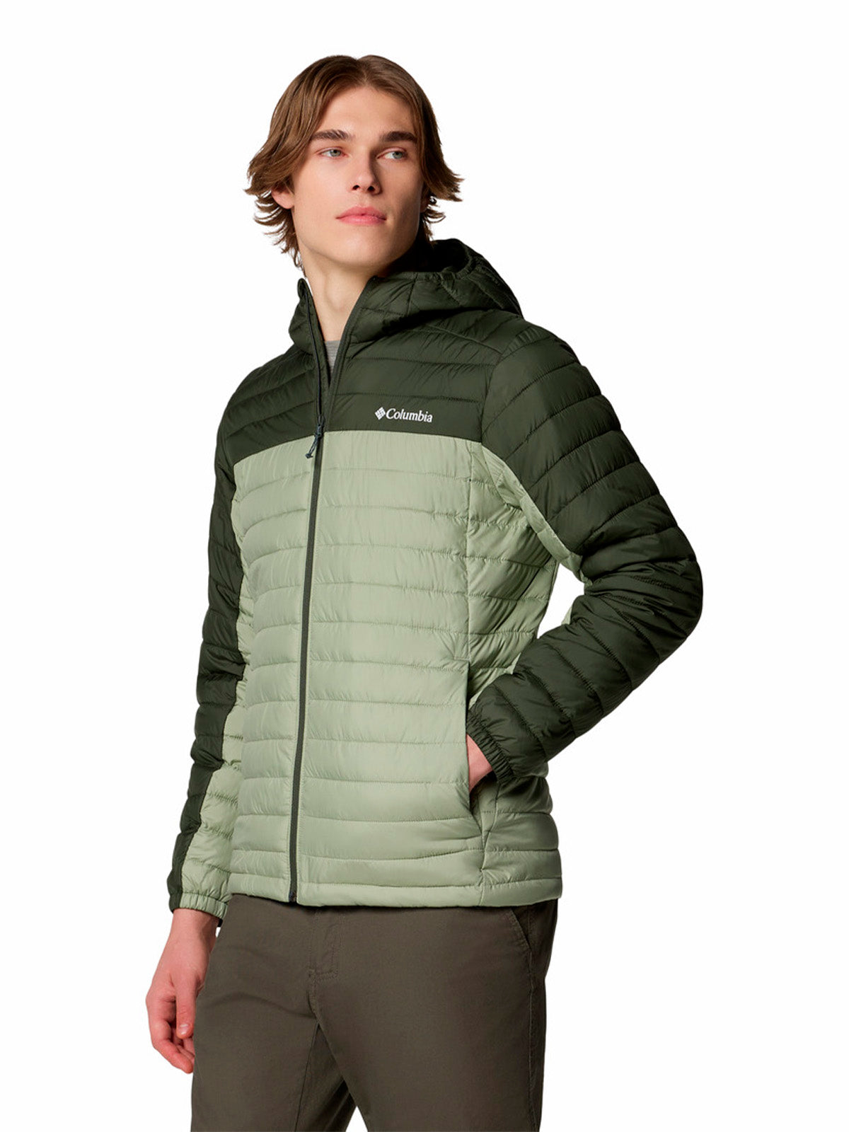 Parka Hombre Silver Falls II Hood Beige Columbia