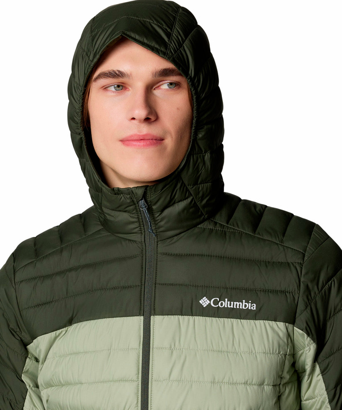 Parka Hombre Silver Falls II Hood Beige Columbia