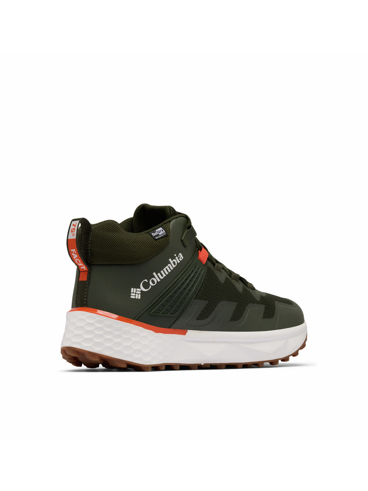 Botín Hombre Facet 75 Mid Outdry Verde Columbia