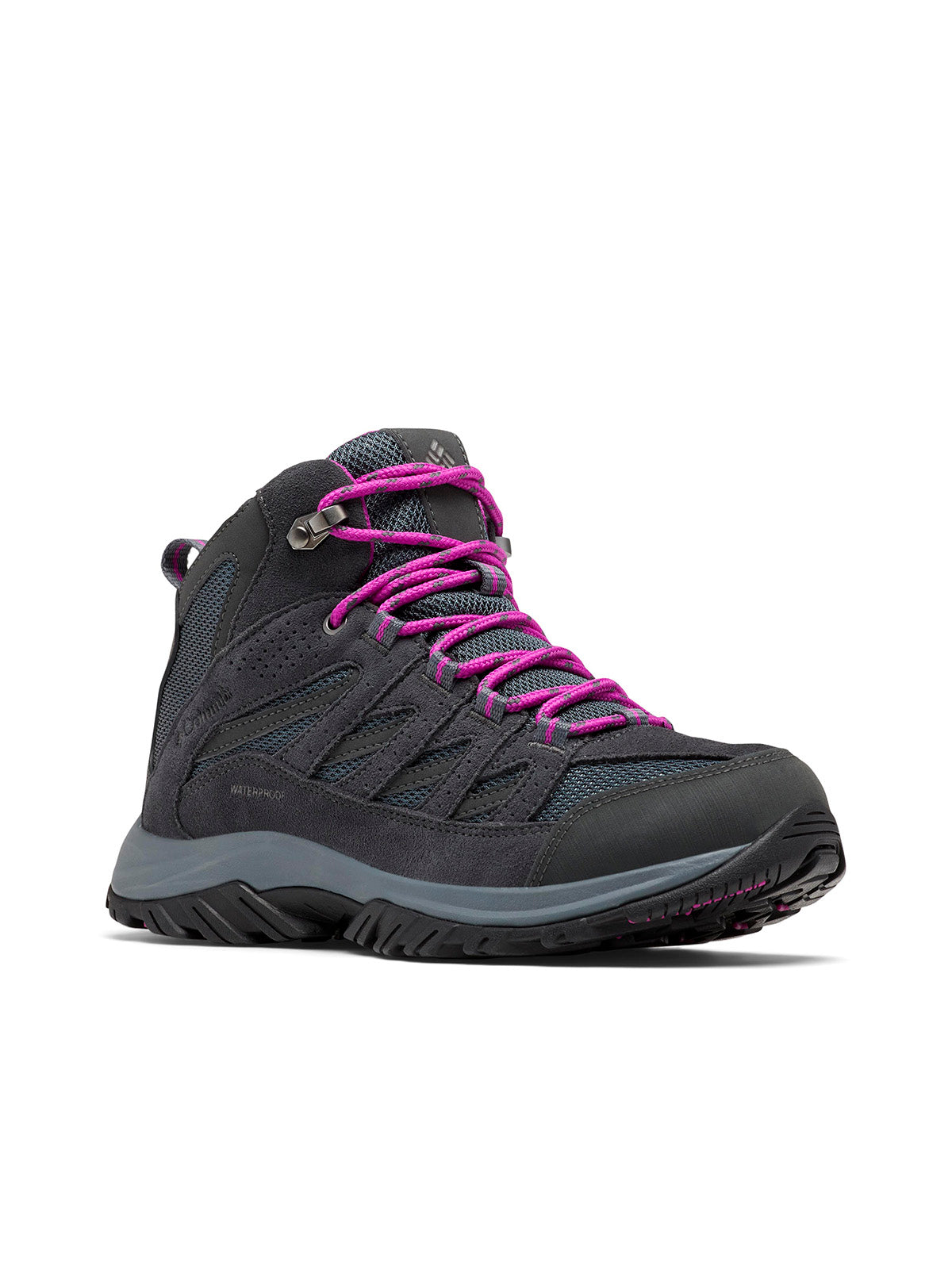 Botín Mujer Crestwood Mid Waterproof Gris Columbia