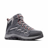 Botín Mujer Crestwood Mid Waterproof Gris Columbia
