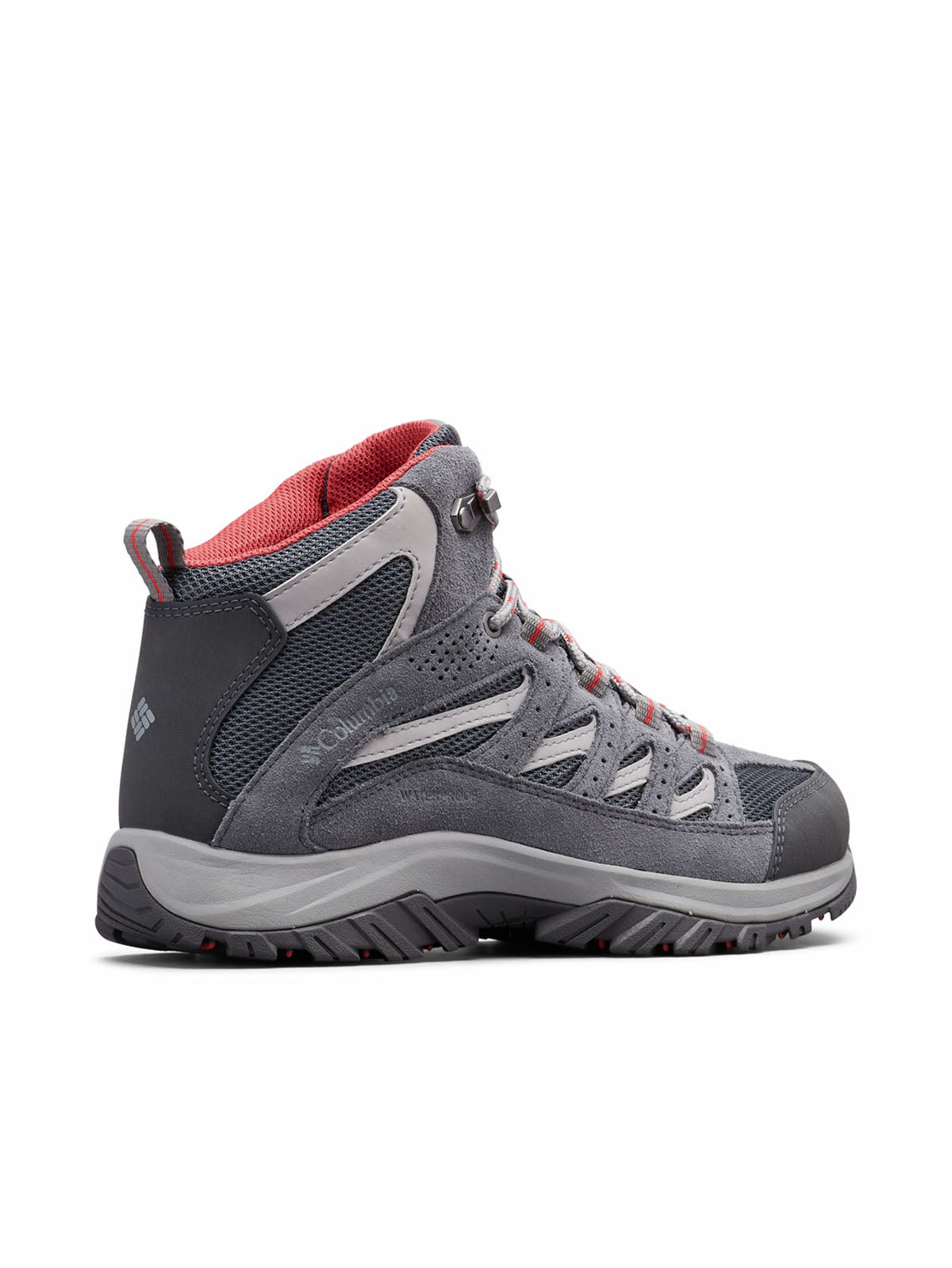 Botín Mujer Crestwood Mid Waterproof Gris Columbia