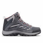 Botín Mujer Crestwood Mid Waterproof Gris Columbia