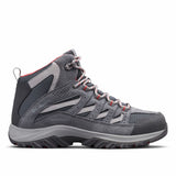 Botín Mujer Crestwood Mid Waterproof Gris Columbia