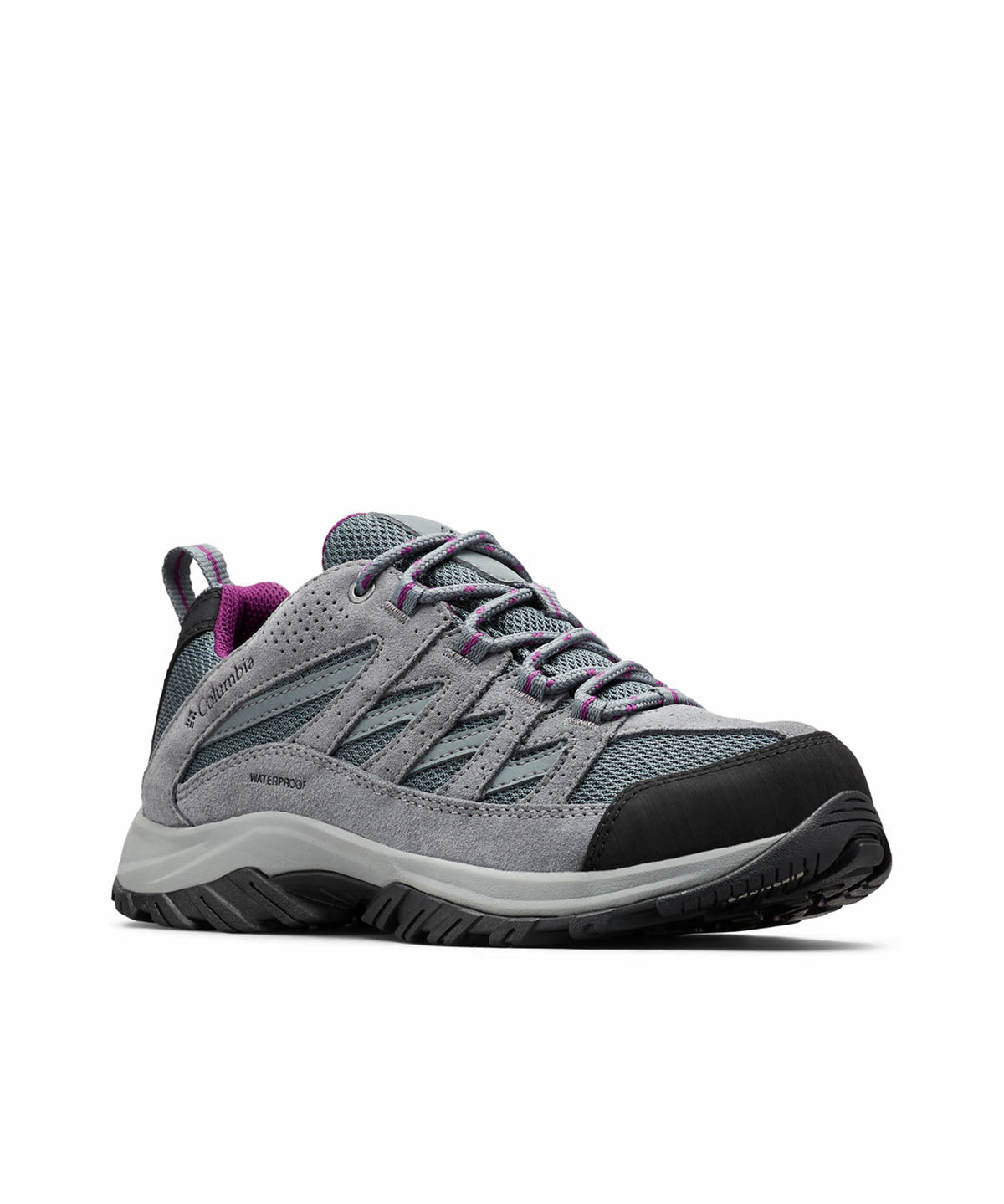 Zapatilla Mujer Crestwood Waterproof Gris Columbia
