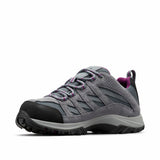 Zapatilla Mujer Crestwood Waterproof Gris Columbia