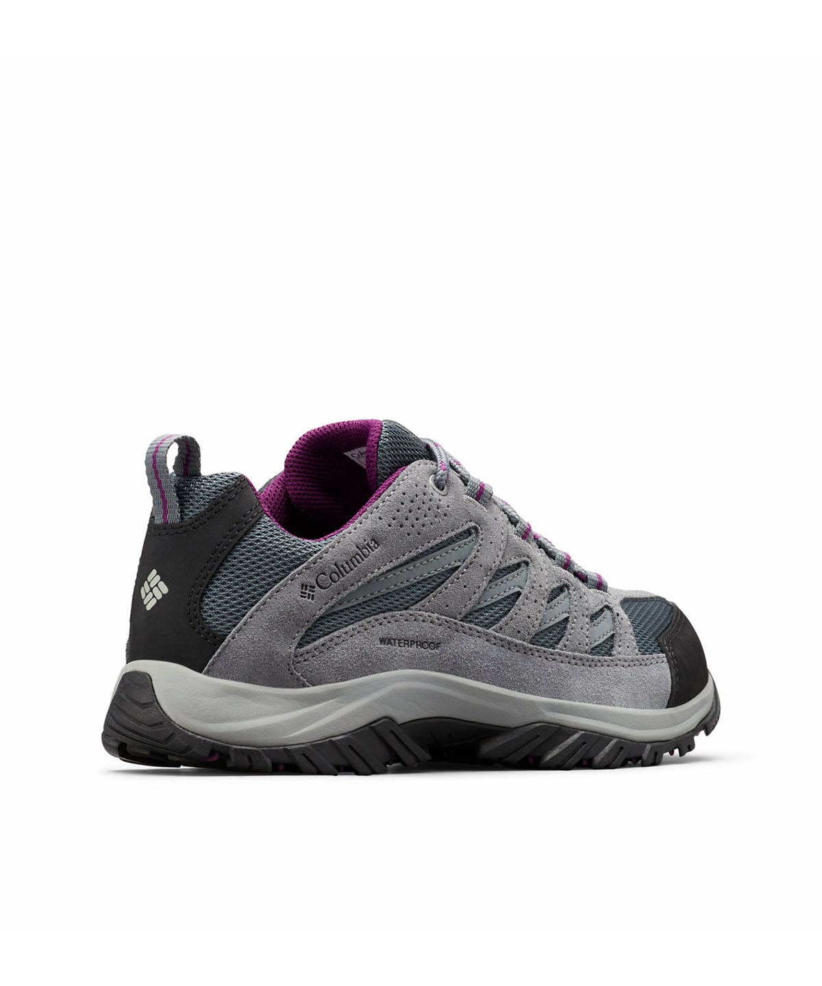 Zapatilla Mujer Crestwood Waterproof Gris Columbia