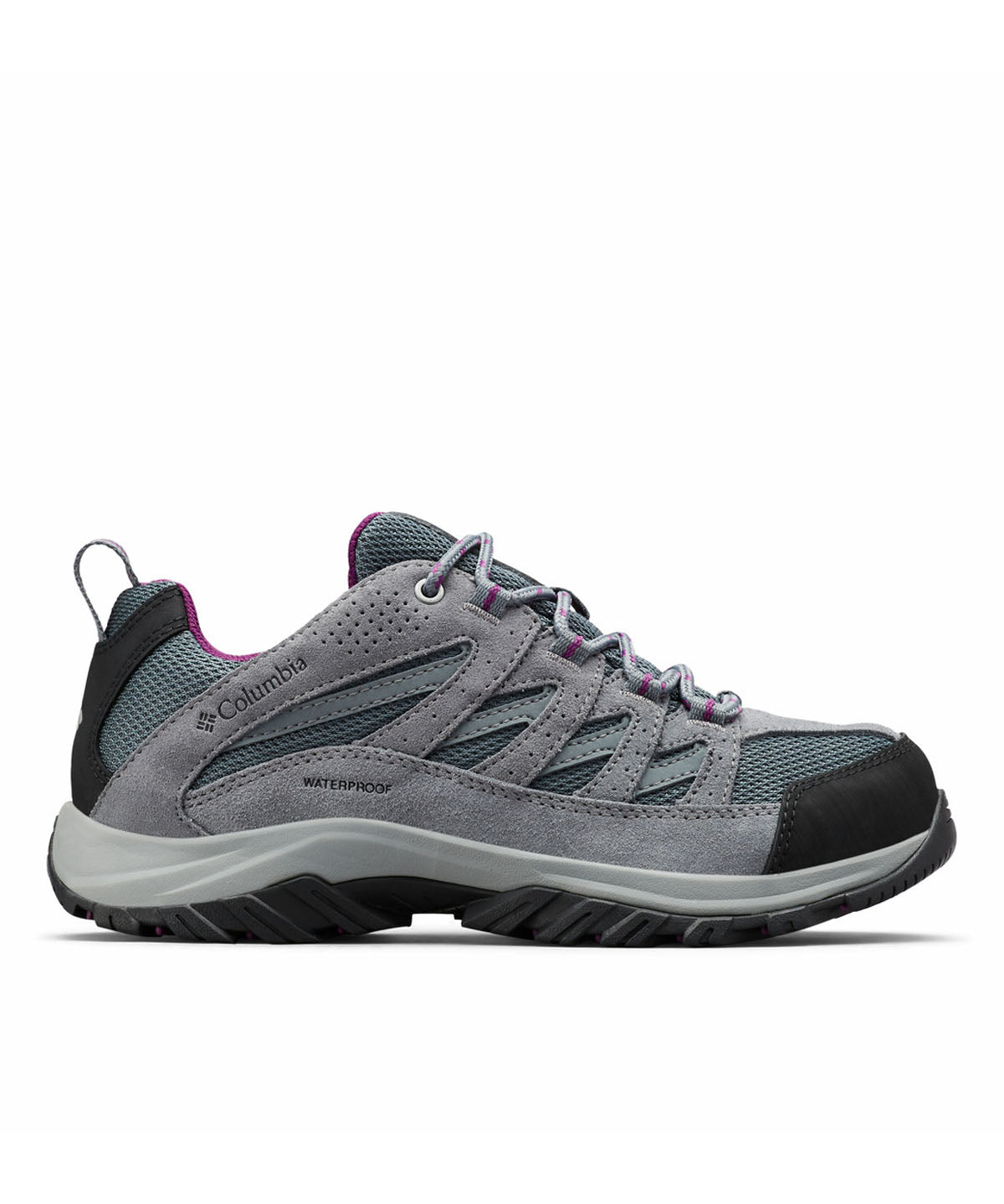 Zapatilla Mujer Crestwood Waterproof Gris Columbia