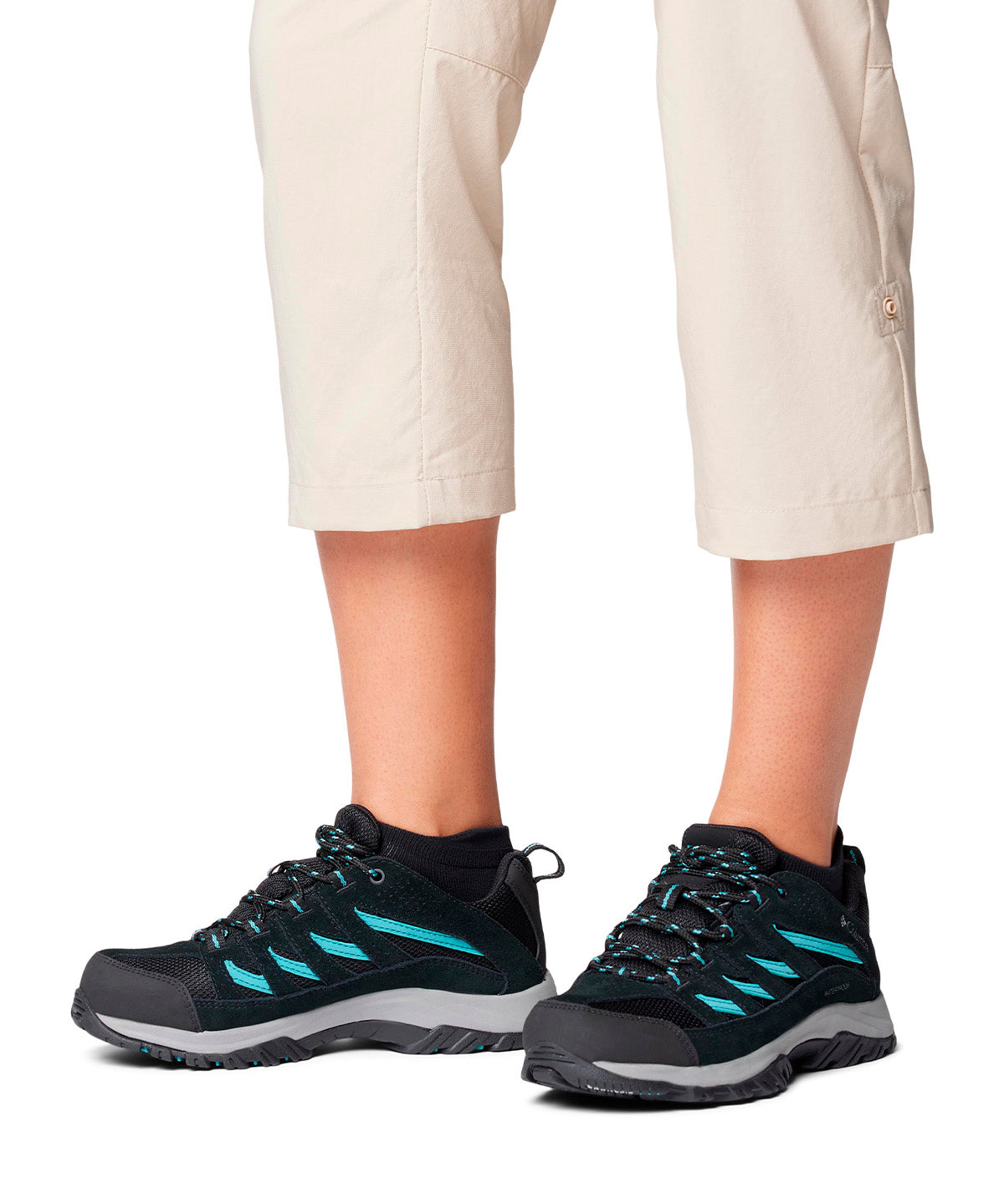 Zapatilla Mujer Crestwood Waterproof Negro Columbia