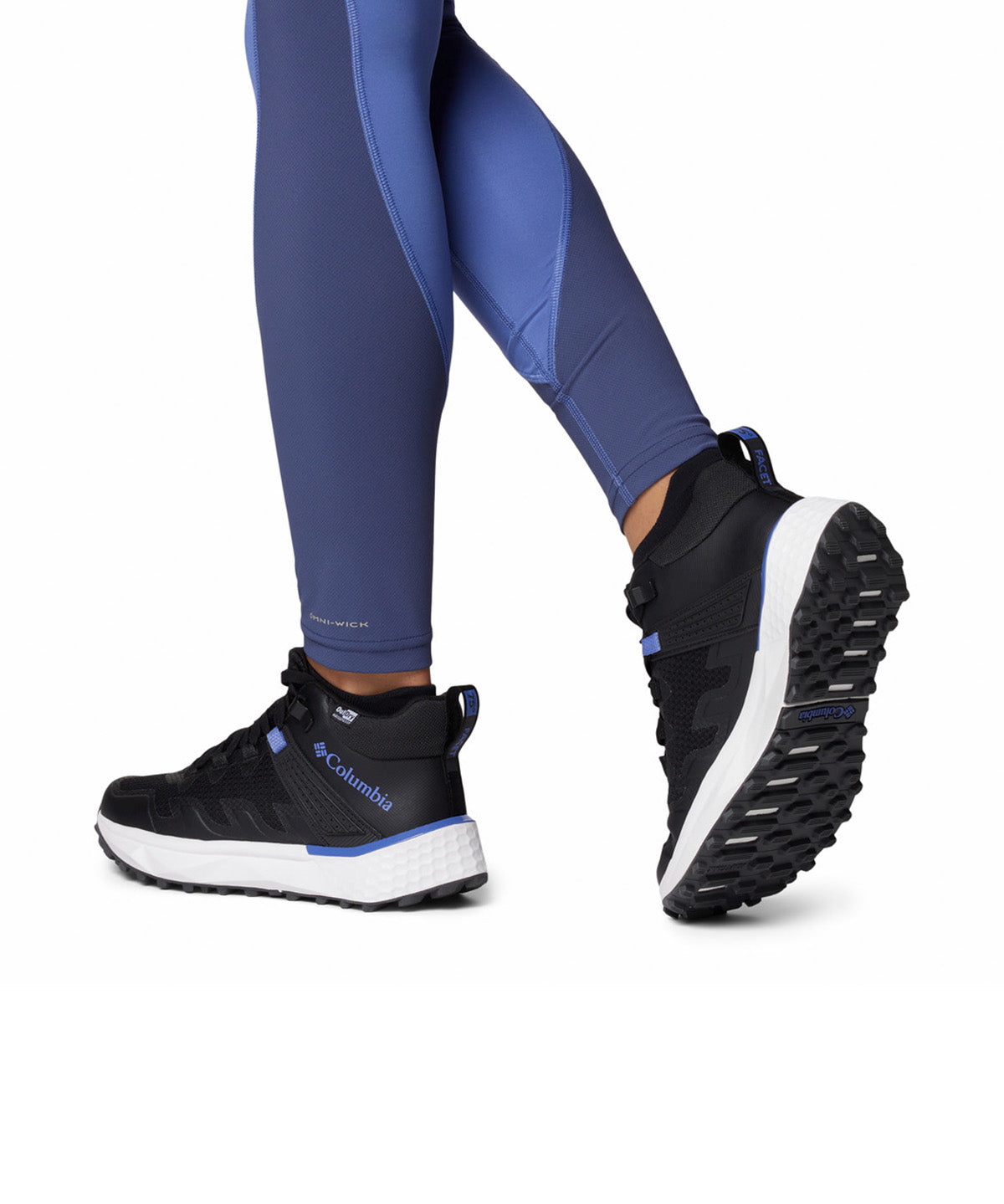 Zapatilla Mujer Facet 75 Mid Outdry Negro Columbia