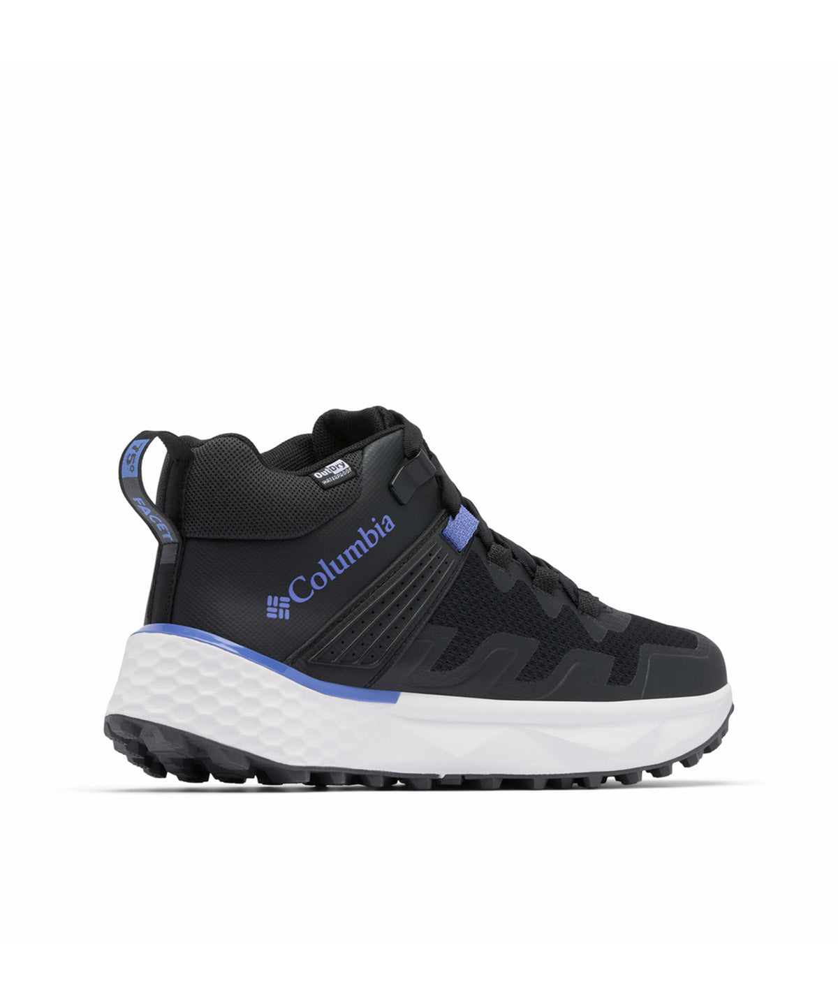 Zapatilla Mujer Facet 75 Mid Outdry Negro Columbia