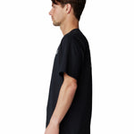 Polera Manga Corta Hombre Back Logo Negro Mountain Hardwear