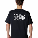 Polera Manga Corta Hombre Back Logo Negro Mountain Hardwear
