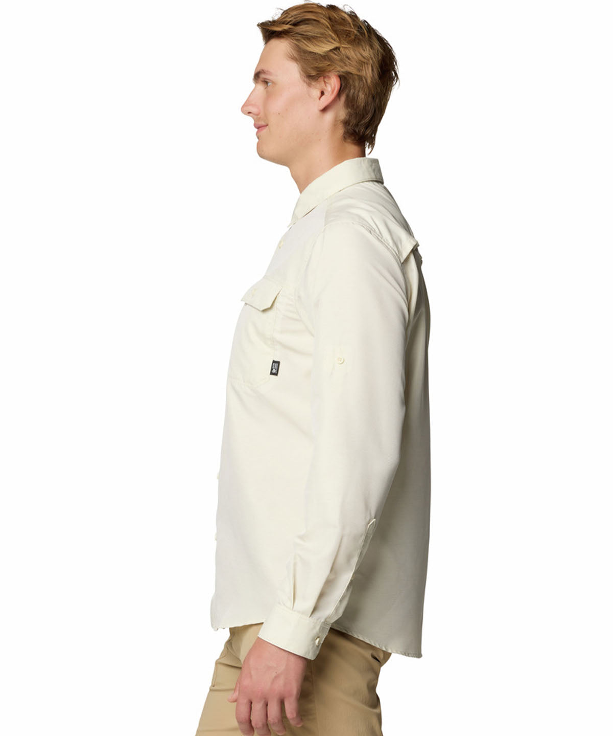 Camisa Manga Corta Hombre Canyon Beige Mountain Hardwear