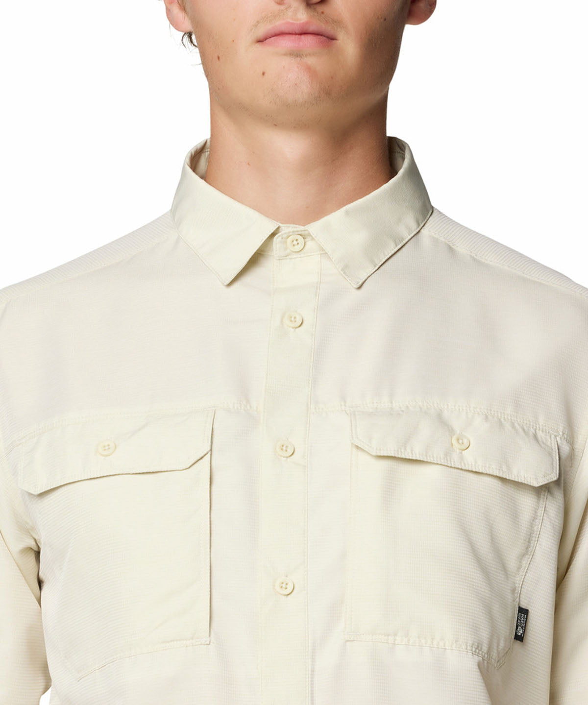 Camisa Manga Corta Hombre Canyon Beige Mountain Hardwear