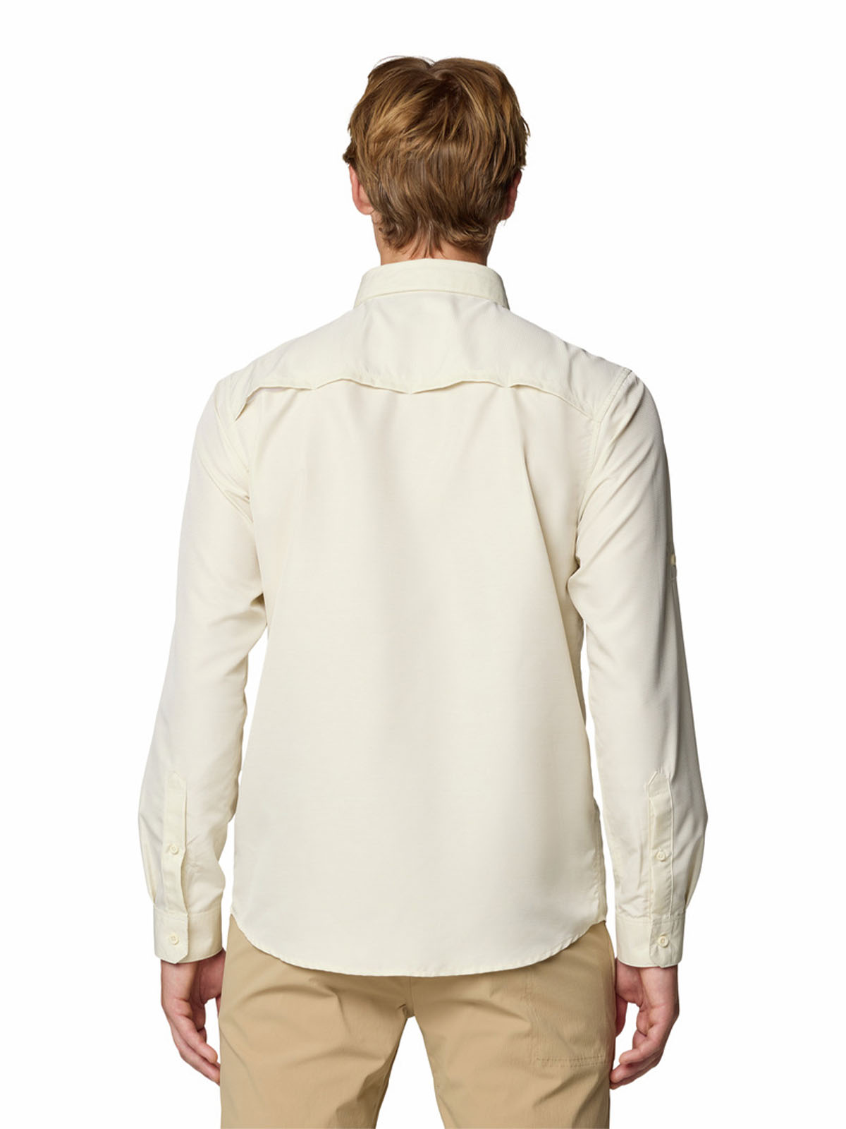 Camisa Manga Corta Hombre Canyon Beige Mountain Hardwear
