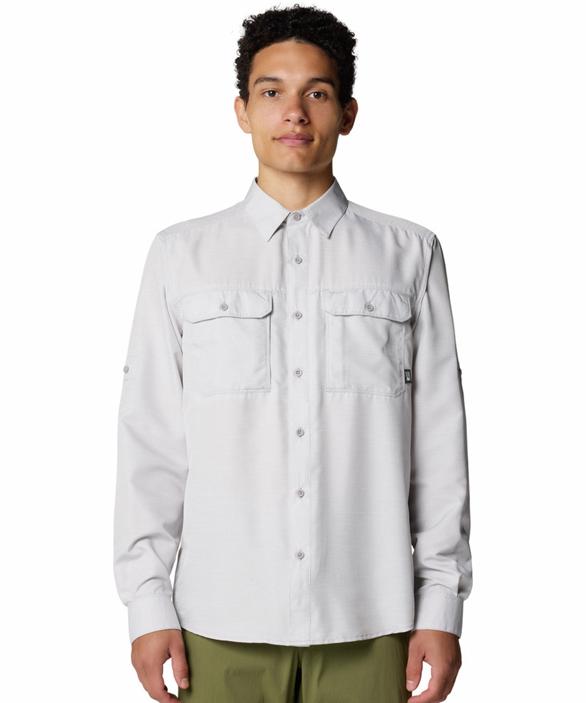 Camisa Manga Larga Hombre Canyon Blanco Mountain Hardwear