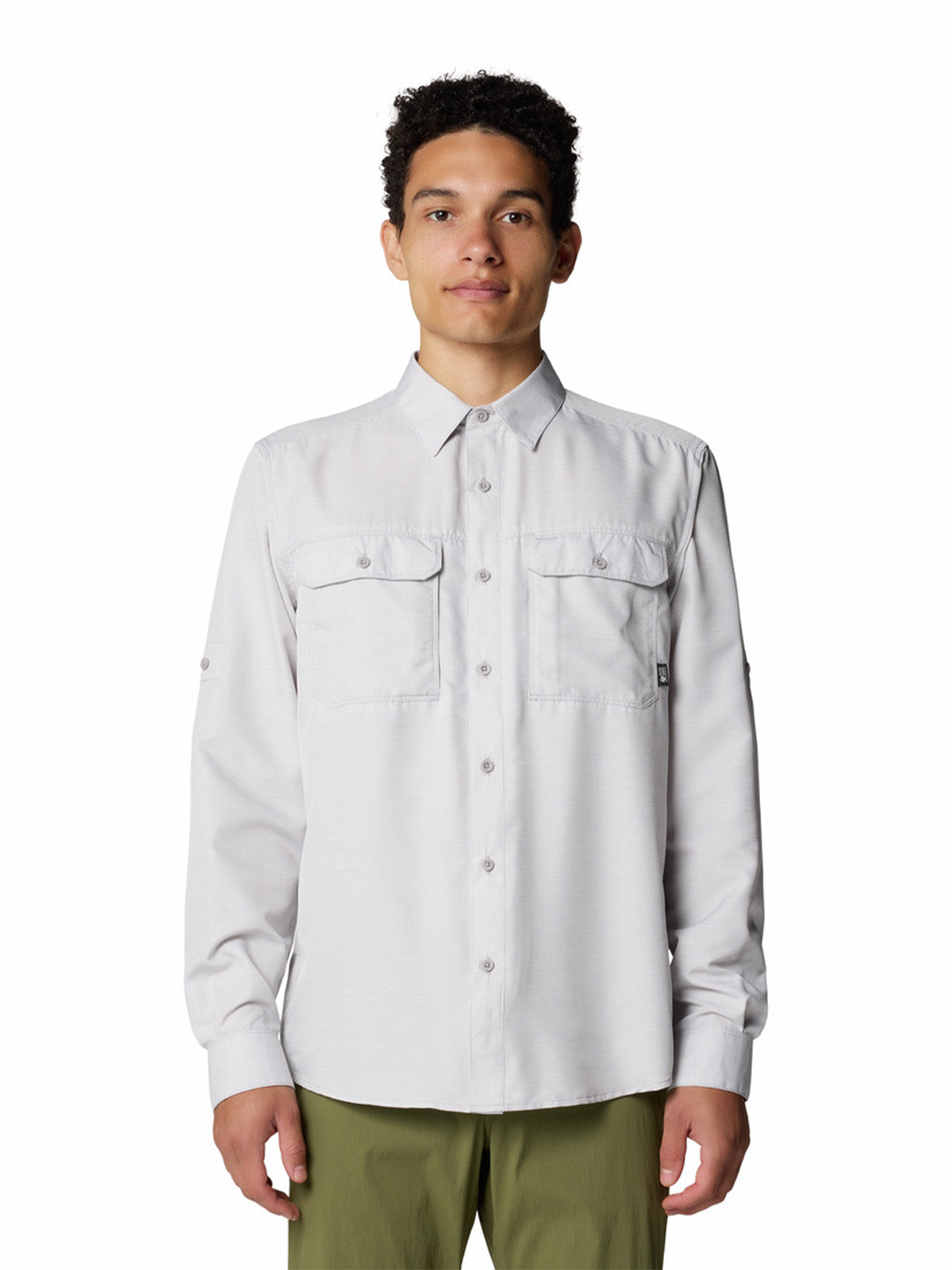 Camisa Manga Larga Hombre Canyon Blanco Mountain Hardwear