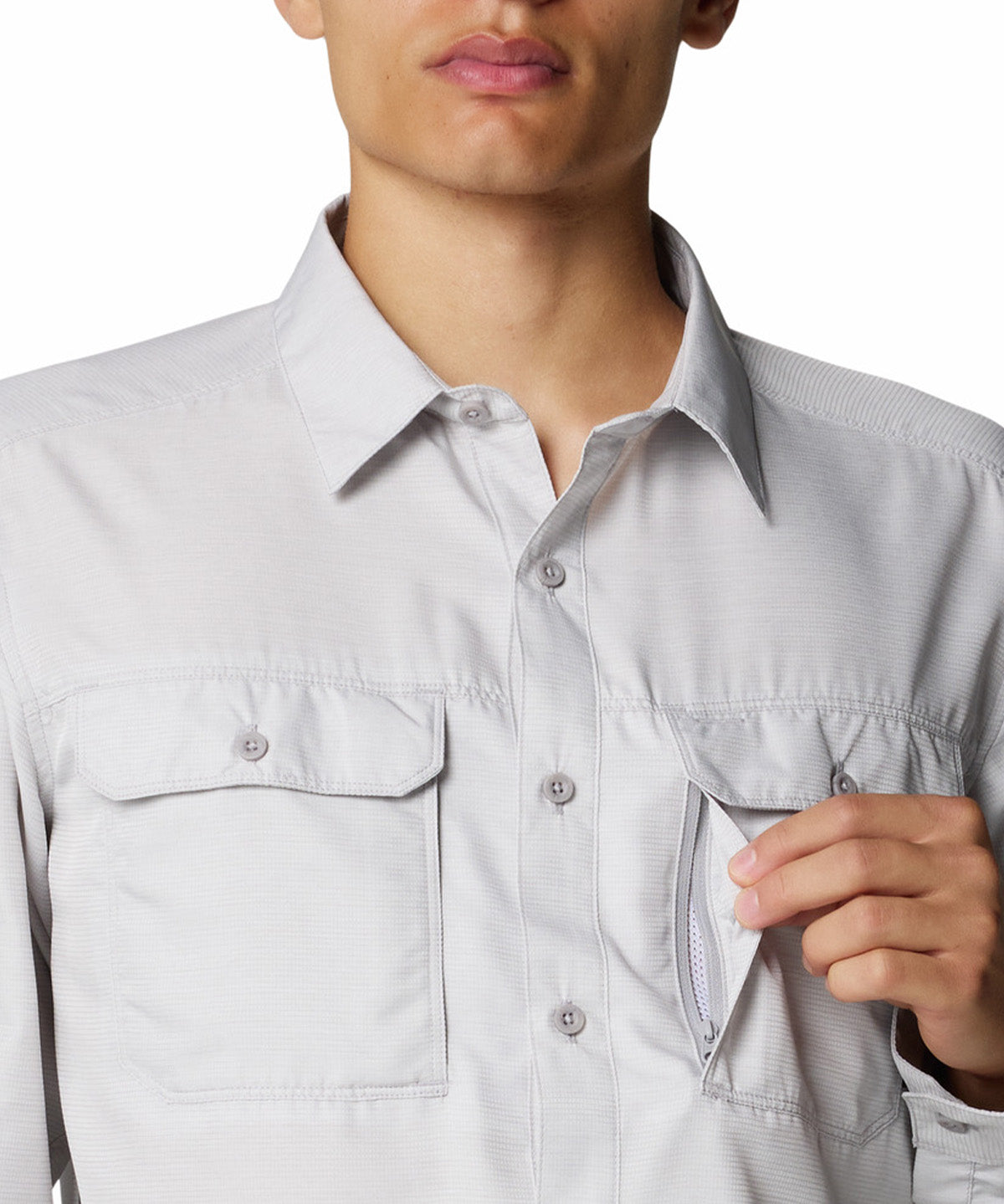 Camisa Manga Larga Hombre Canyon Blanco Mountain Hardwear