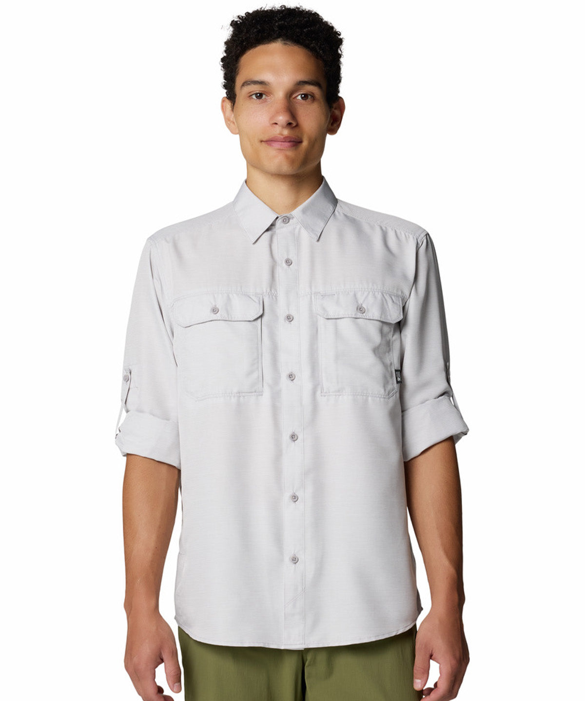 Camisa Manga Larga Hombre Canyon Blanco Mountain Hardwear