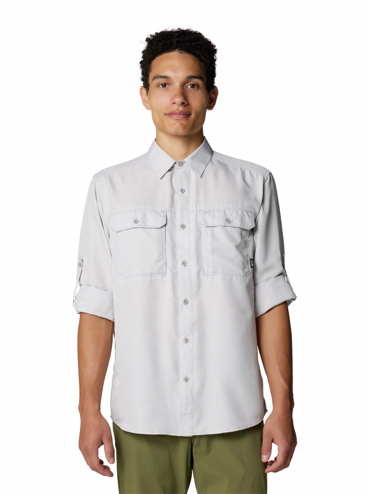 Camisa Manga Larga Hombre Canyon Blanco Mountain Hardwear