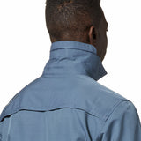 Polera Manga Larga Hombre Canyon Gris Mountain Hardwear