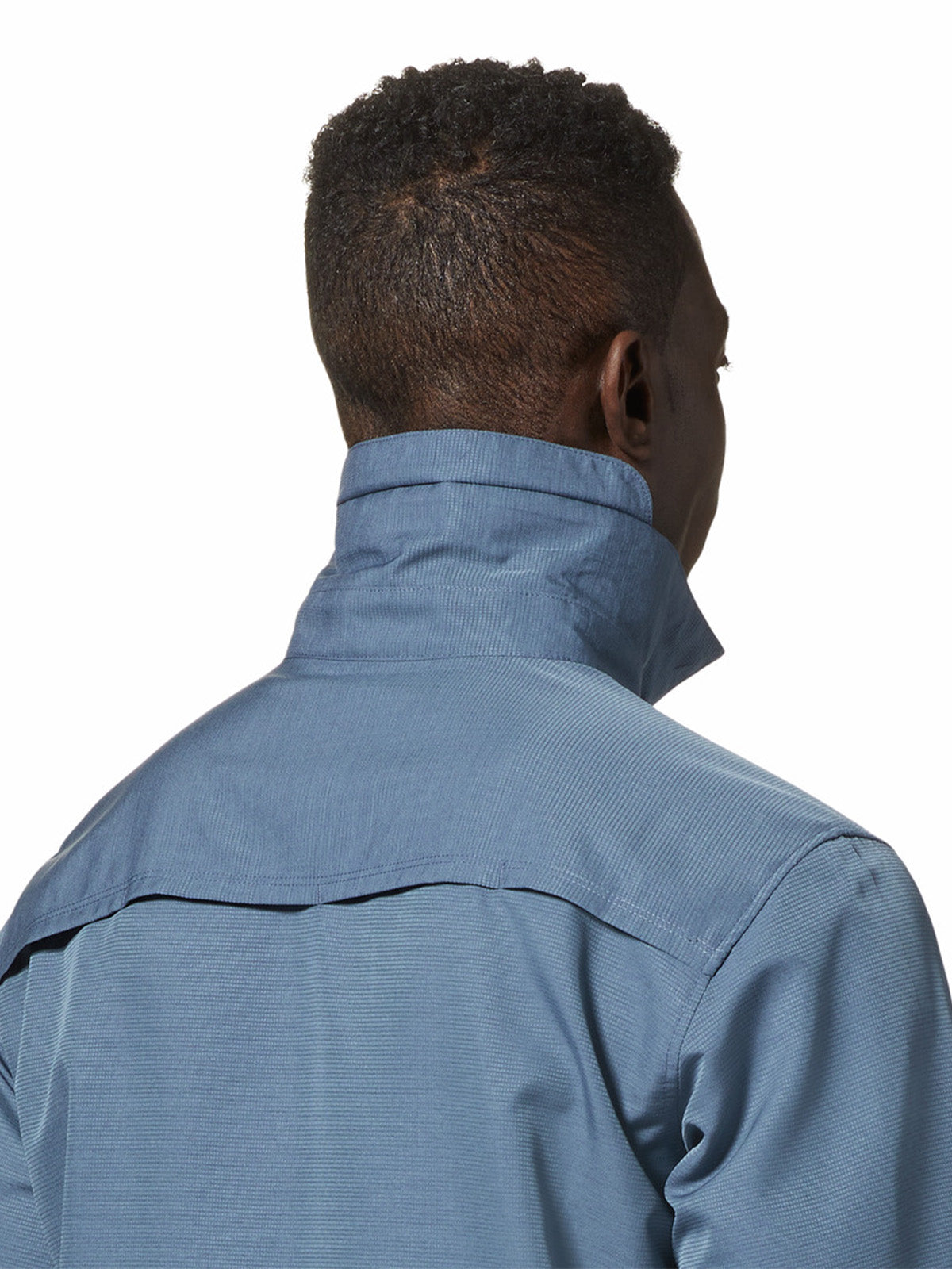 Polera Manga Larga Hombre Canyon Gris Mountain Hardwear