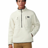 Polar Hombre Hicamp Half Zip Blanco Mountain Hardwear