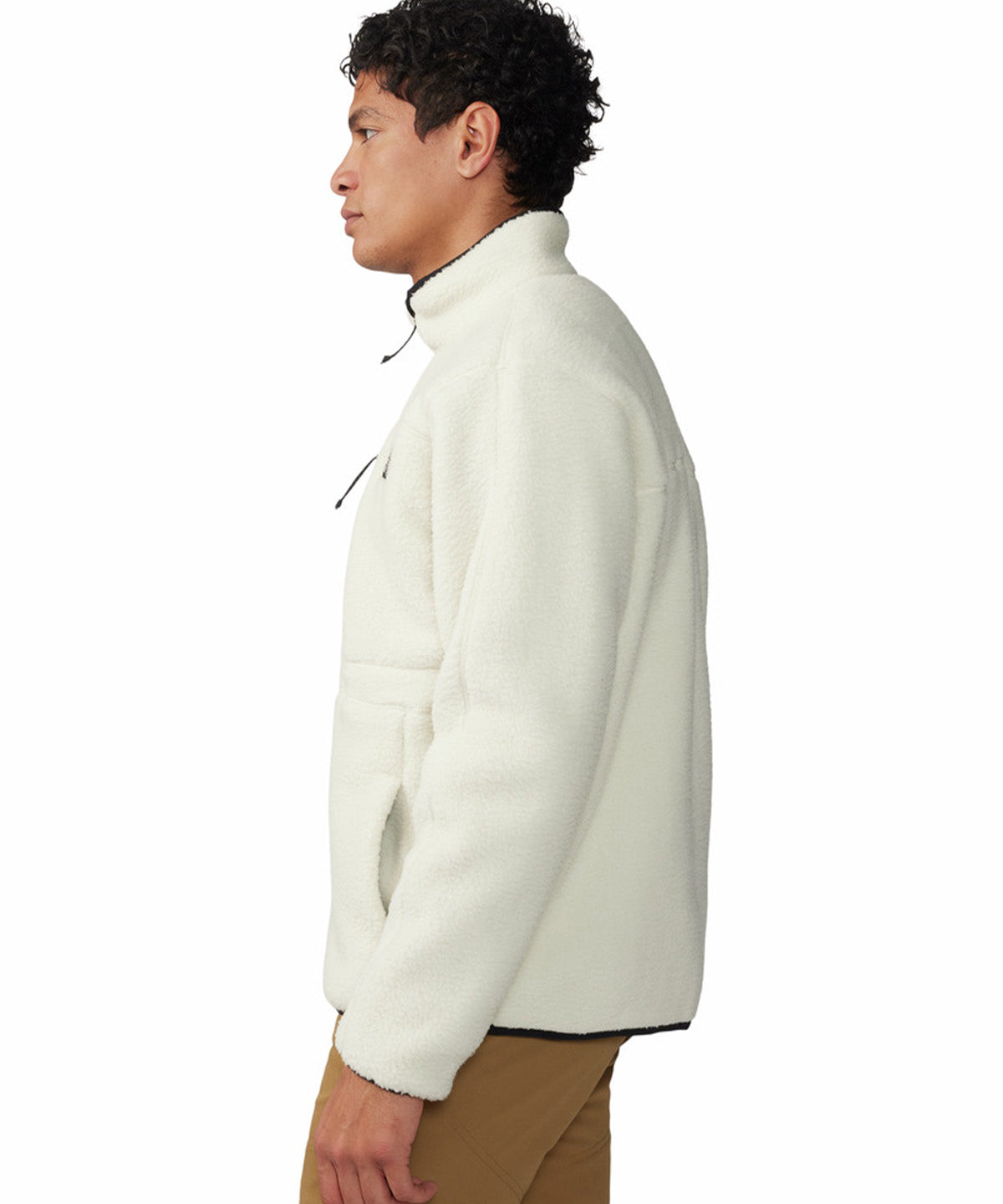 Polar Hombre Hicamp Half Zip Blanco Mountain Hardwear