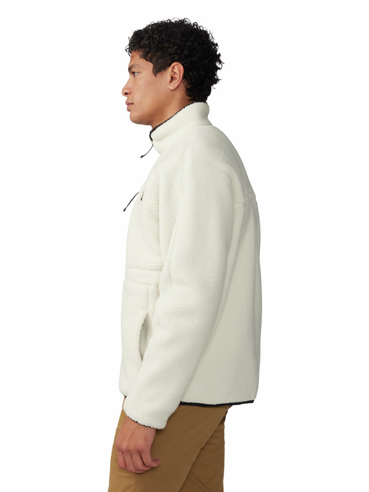 Polar Hombre Hicamp Half Zip Blanco Mountain Hardwear