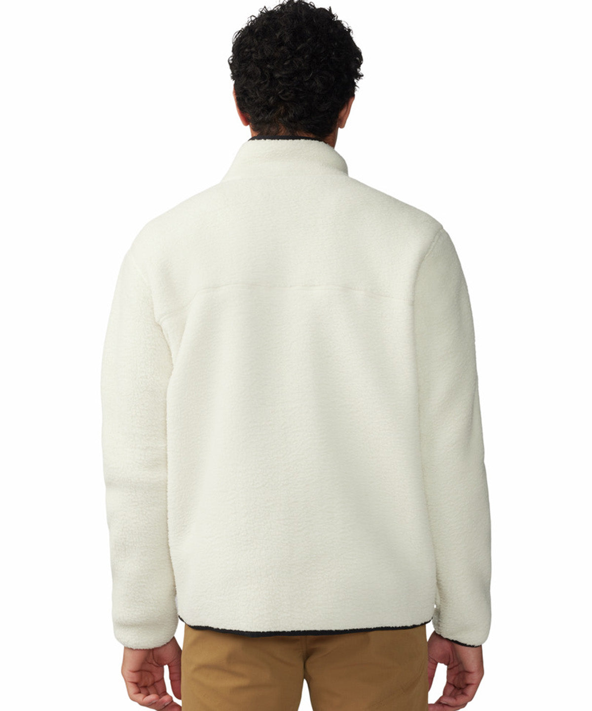 Polar Hombre Hicamp Half Zip Blanco Mountain Hardwear