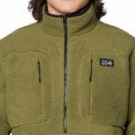 Polar Hombre Hicamp Half Zip Verde Mountain Hardwear