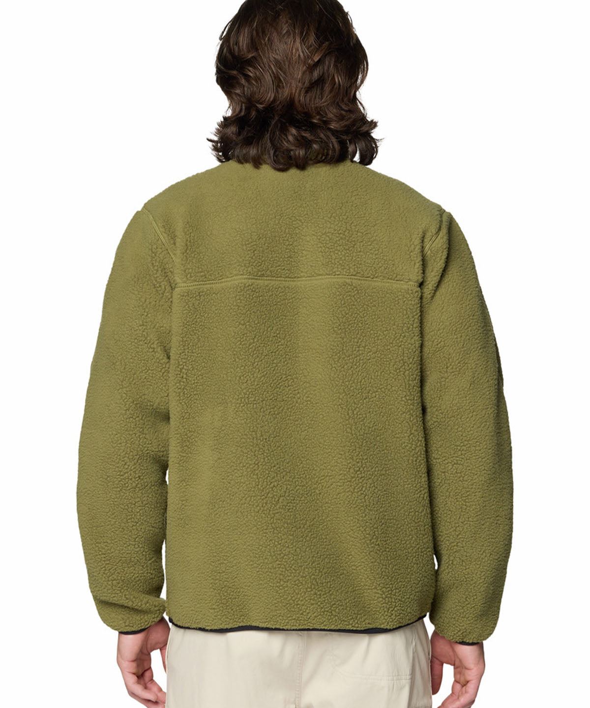 Polar Hombre Hicamp Half Zip Verde Mountain Hardwear