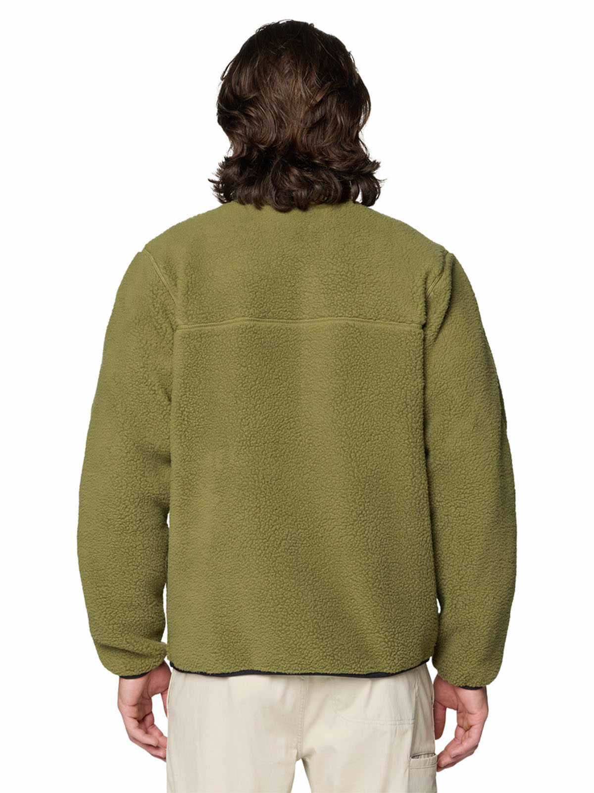 Polar Hombre Hicamp Half Zip Verde Mountain Hardwear