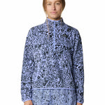 Polar Mujer Microchill Half Zip Blanco Mountain Hardwear