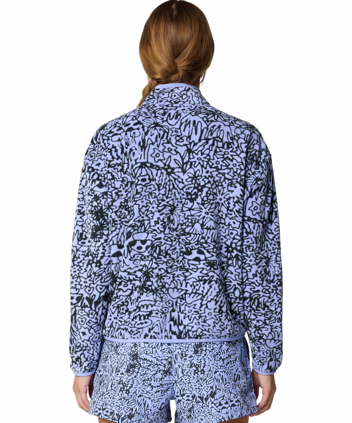 Polar Mujer Microchill Half Zip Blanco Mountain Hardwear