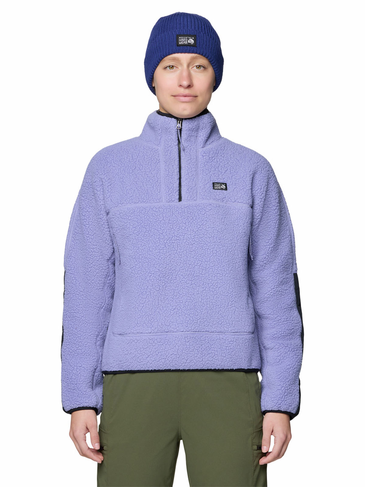 Polar Mujer Hicamp Half Zip Rosado Mountain Hardwear