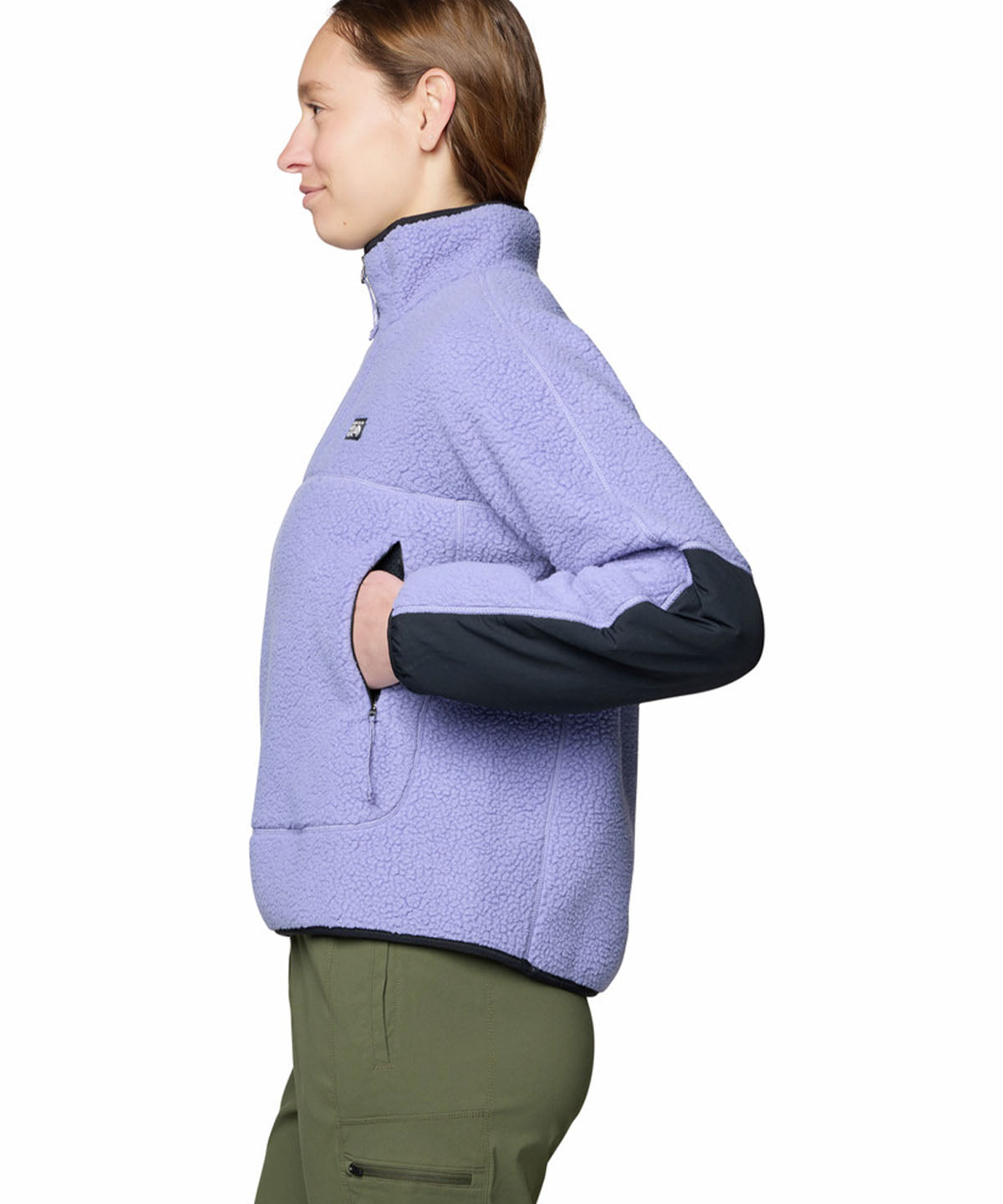 Polar Mujer Hicamp Half Zip Rosado Mountain Hardwear