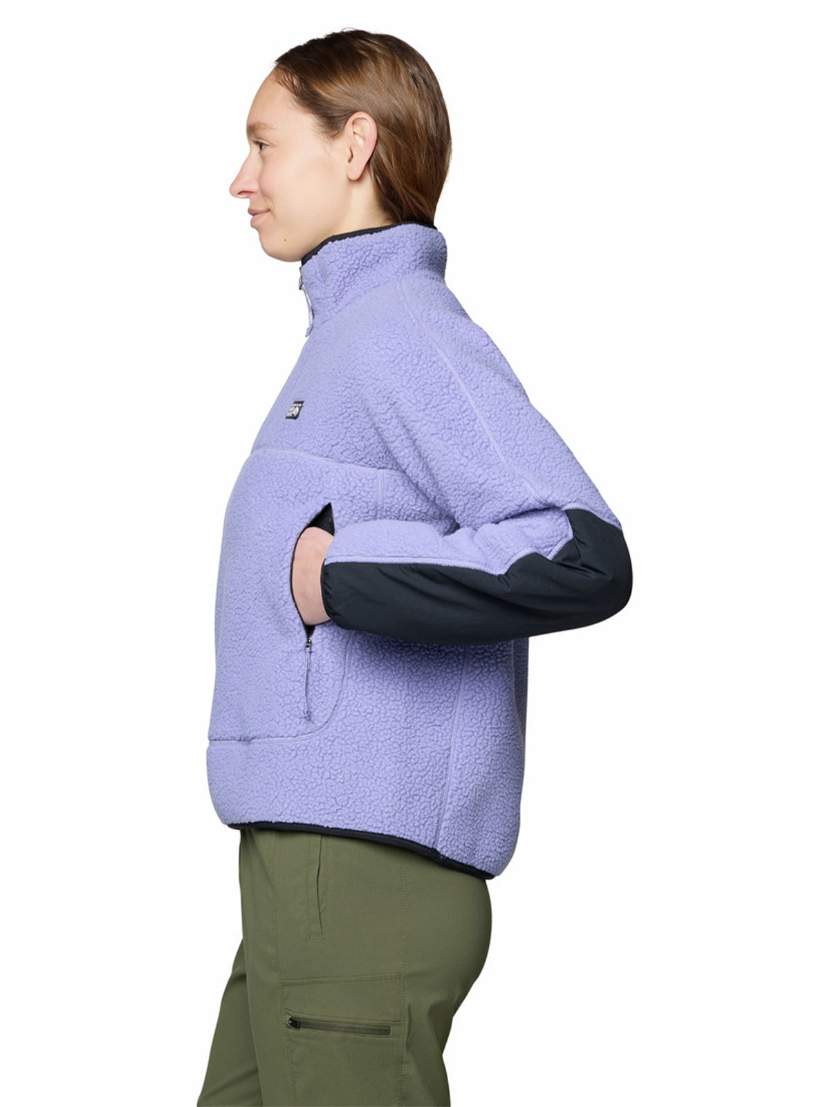 Polar Mujer Hicamp Half Zip Rosado Mountain Hardwear