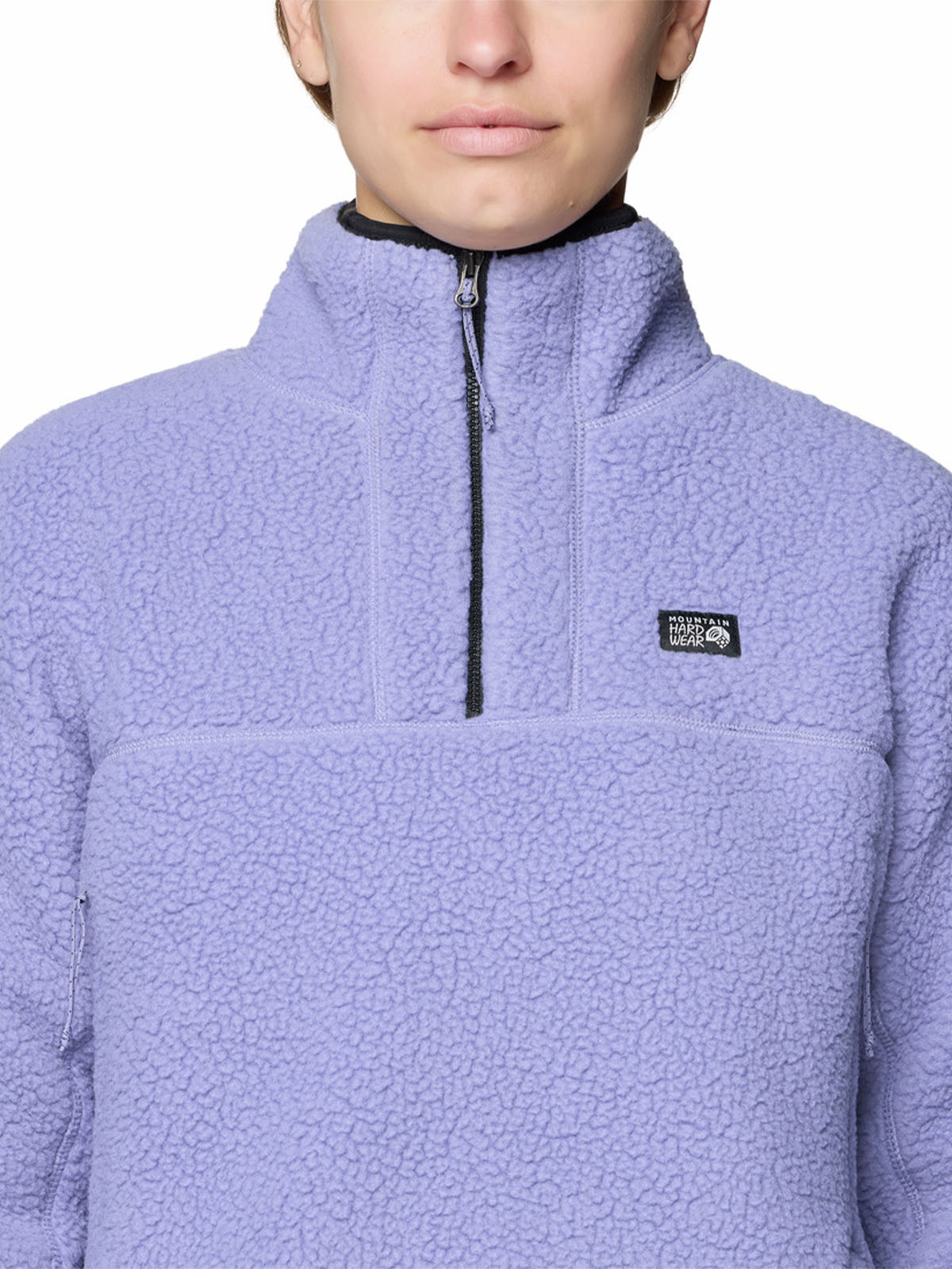 Polar Mujer Hicamp Half Zip Rosado Mountain Hardwear