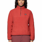 Polar Mujer Hicamp Half Zip Naranjo Mountain Hardwear