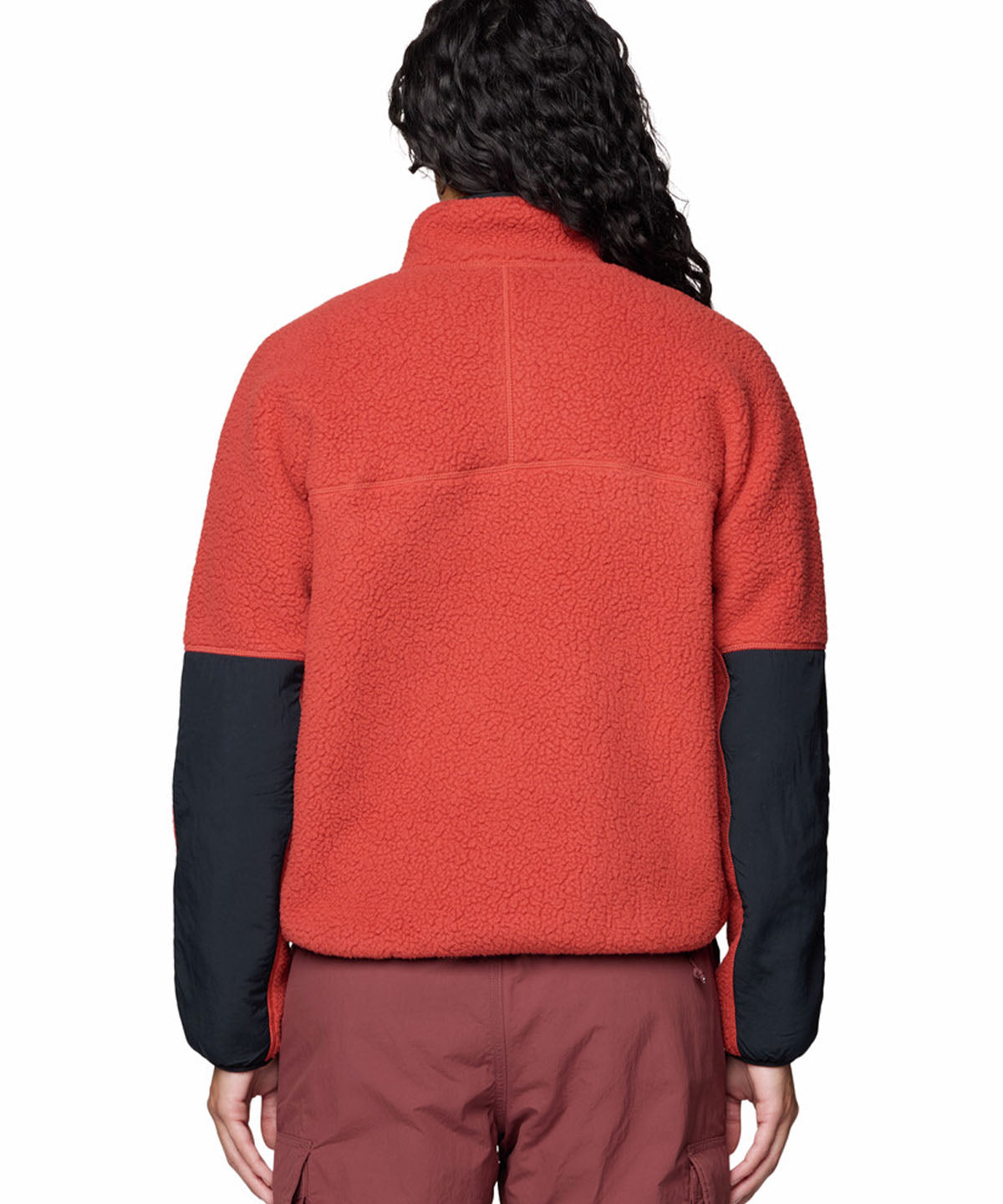 Polar Mujer Hicamp Half Zip Naranjo Mountain Hardwear